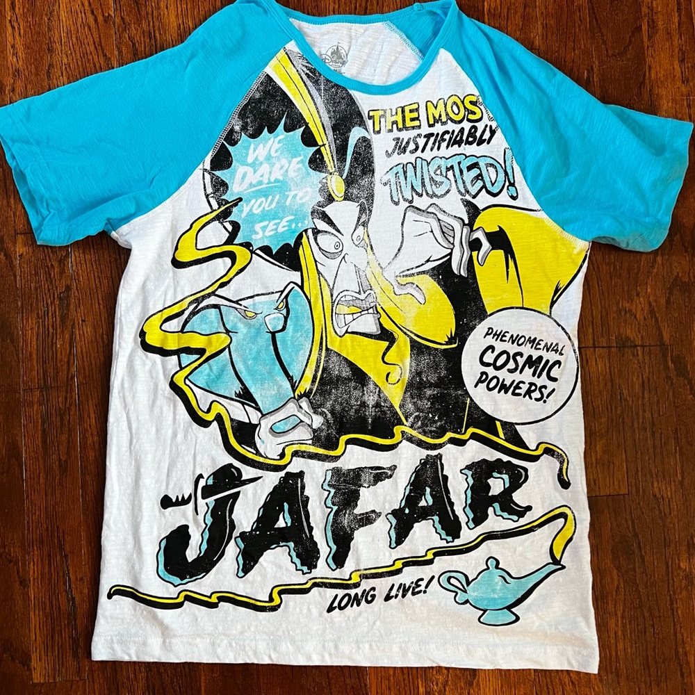Disney Parks Women’s 90s inspired Jafar Alladin short sleeve T-shirt